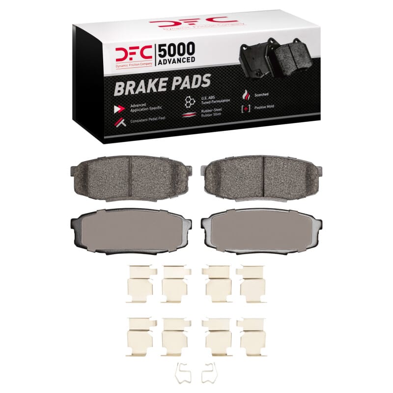DFC — DFC 5000 Advanced Pads - Ceramic and Hardware Kit