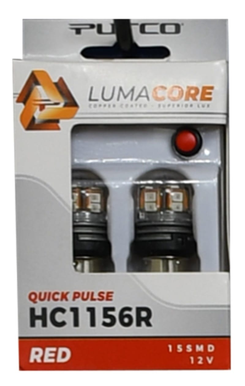 Putco — Putco LumaCore 1156 Red - Pair (x3 Strobe w/ Bright Stop)
Bulb