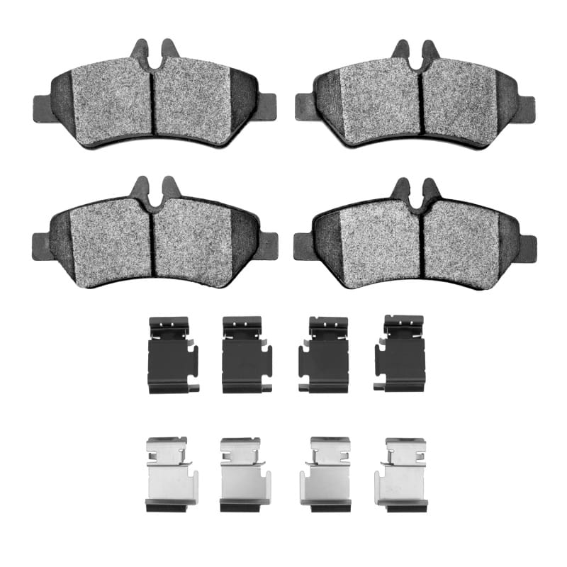 DFC — DFC 06-18 Dodge Sprinter 3500 Rear 5000 Advanced Low Metallic Brake Pads and Hardware Kit