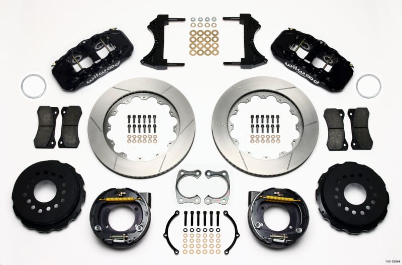 Wilwood — KIT,REAR,BIG FORD,NEW STYLE,2.36 OFFSET AERO4,14.00 ROTOR