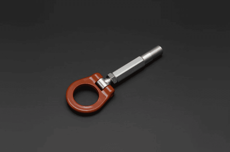 Cusco — Cusco 2020+ Toyota GR Yaris (GXPA16/GXPA12) Folding Rear Tow Hook - Red