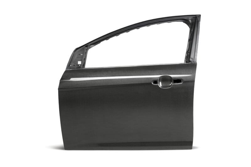 Anderson Composites — Anderson Composites 16-18 Ford Focus RS Front Carbon Fiber Doors (Pair)