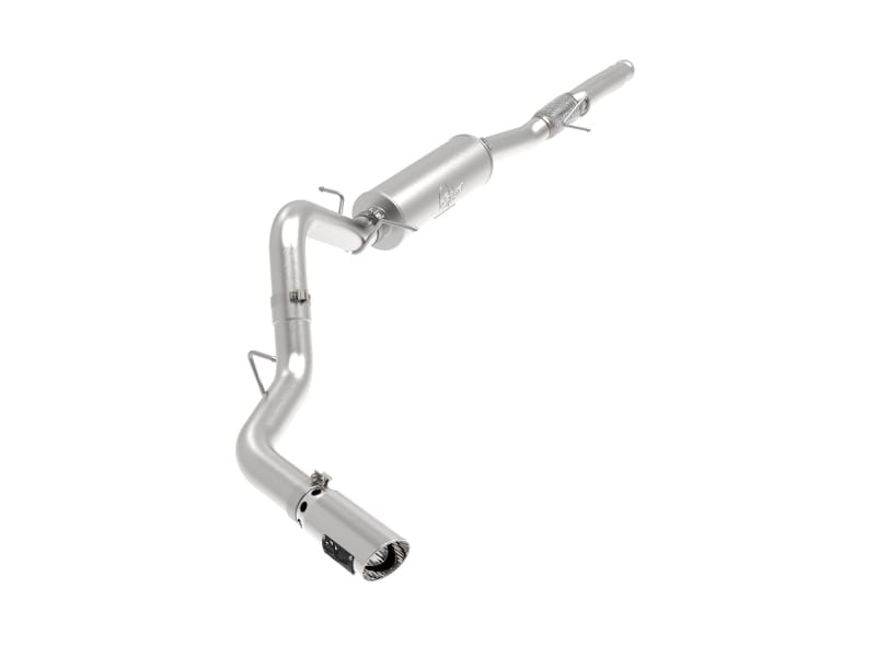 aFe — Apollo GT Series 4 IN 409 Stainless Steel Cat-Back Exhaust System w/ Polish Ti