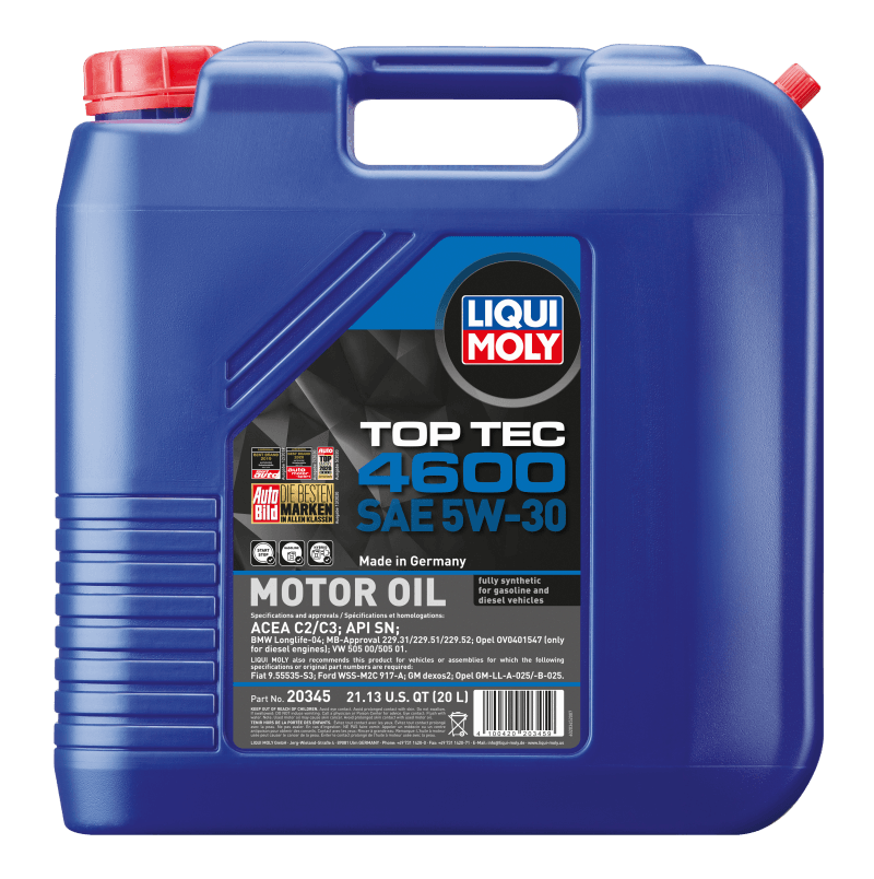 LIQUI MOLY — Top Tec 4600 SAE 5W-30