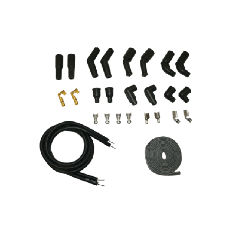 Moroso — Moroso 78-15 Harley-Davidson Universal Kit Sleeved Ultra 40 Wire Set - Black