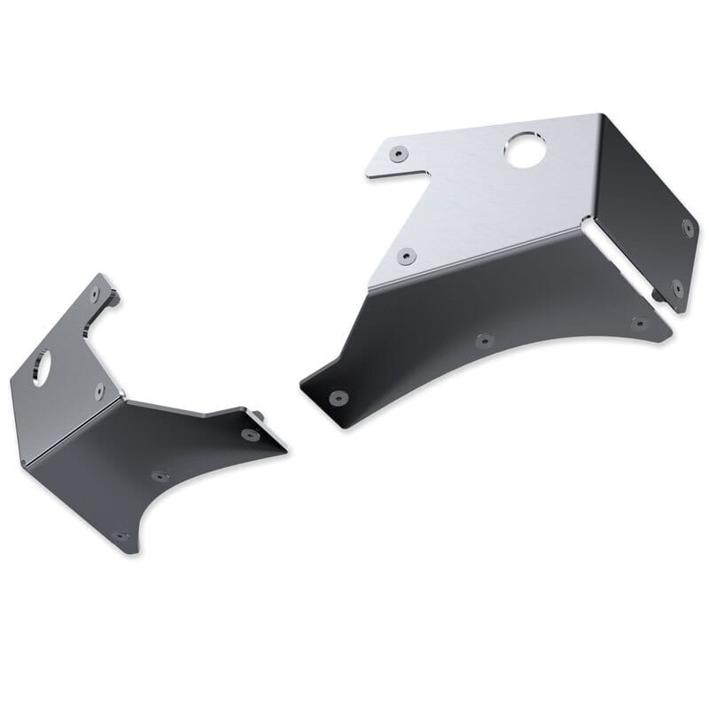 Artec Industries — Artec Industries 20-25 Jeep Wrangler Sahara Jt Rear Bumper Aluminum Corner Skids