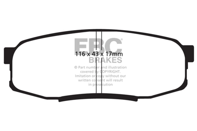 EBC — Yellowstuff Street And Track Brake Pads