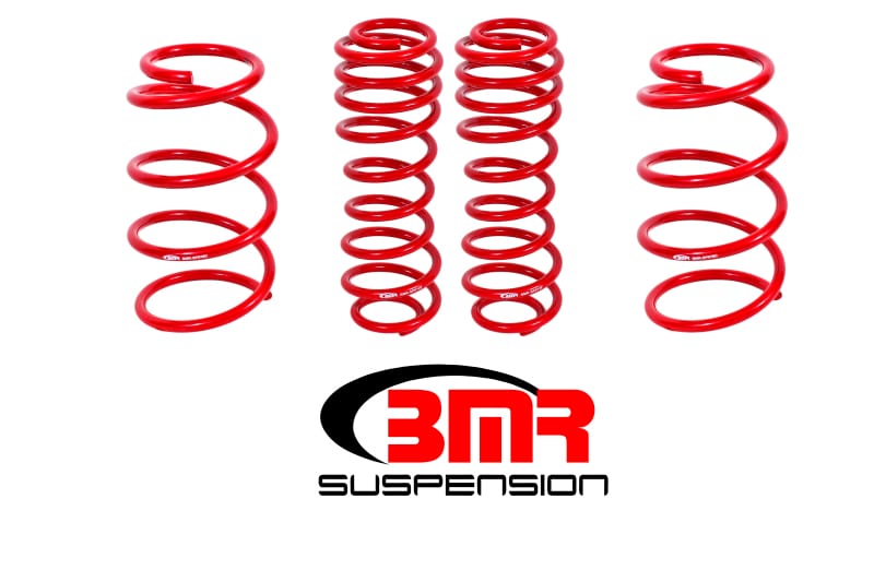 BMR Suspension — Lowering Springs, Set Of 4, Drag, GT500