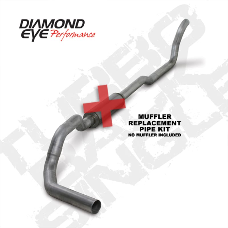 Diamond Eye Performance — 1989-1993 DODGE 5.9L CUMMINS 2500/3500 (ALL CAB AND BED LENGTHS)-4in. ALUMINIZED