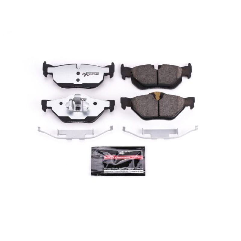PowerStop — PowerStop - Z26 Performance Carbon-Fiber Ceramic Brake Pads with Hardware Kit
