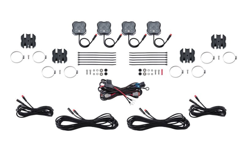 Diode Dynamics — Stage Series RGBW 4 Pack Rock Lights.