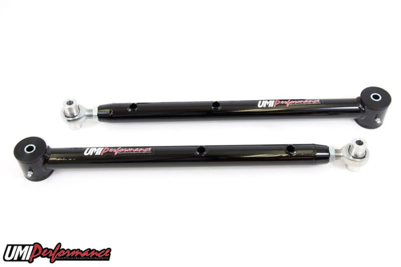 UMI Performance — Adjustable rear control arms improve handling, clearance, and traction.