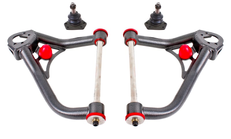 BMR Suspension — A-arms, Upper, DOM, Non-adjustable, Polyurethane Bushings
