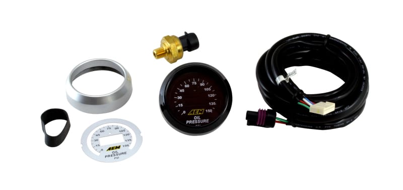 AEM — AEM 52mm Oil Pressure 150psi Digital Gauge
Classic Digital
Digital Gauge