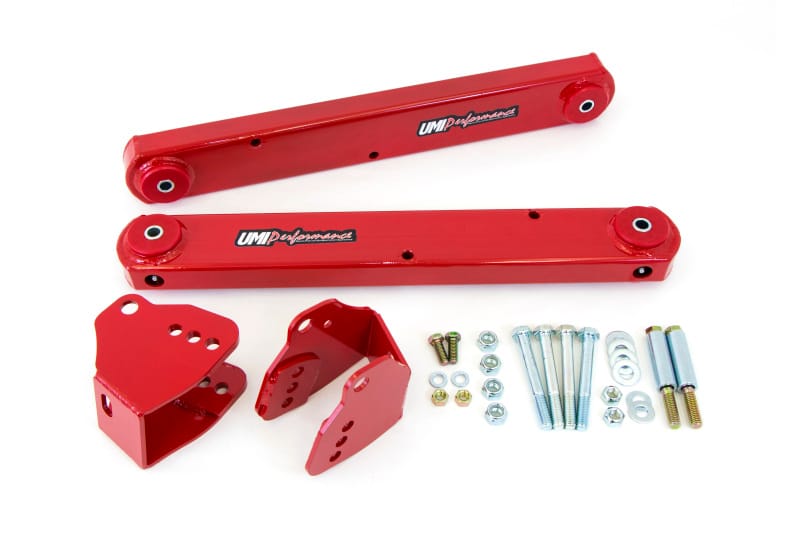 UMI Performance — 3022 - 1978-1988 GM G-Body Rear Lift Bar Set, Bolt In