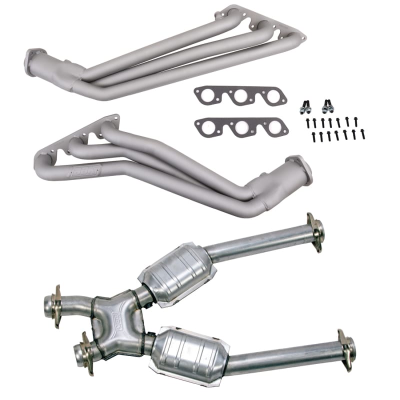 BBK — BBK 99-04 Ford Mustang V6 1-5/8in Long Tube Headers w/High Flow Catted X-Pipe (Ti Ceramic)
Exhaust Header
Exhaust Kit