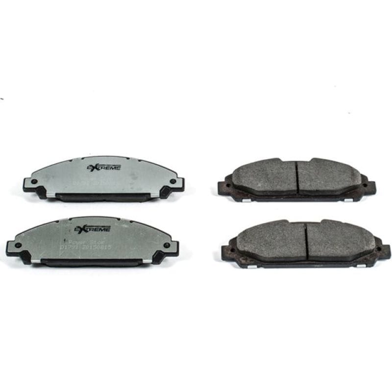 PowerStop — PowerStop - Z26 Performance Carbon-Fiber Ceramic Brake Pads with Hardware Kit