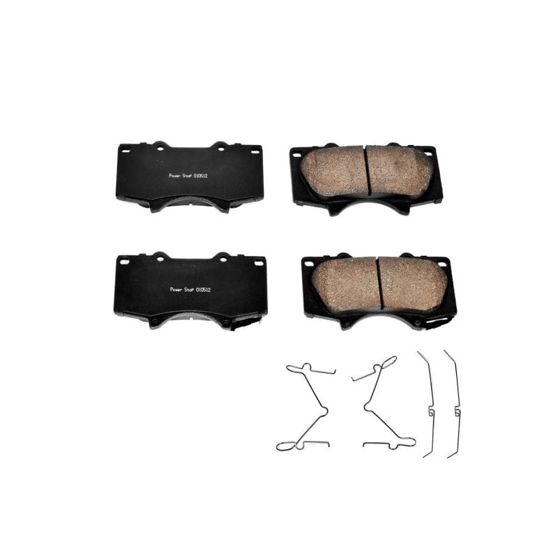 PowerStop — PowerStop - Z17 Low-Dust Ceramic Brake Pads with Hardware