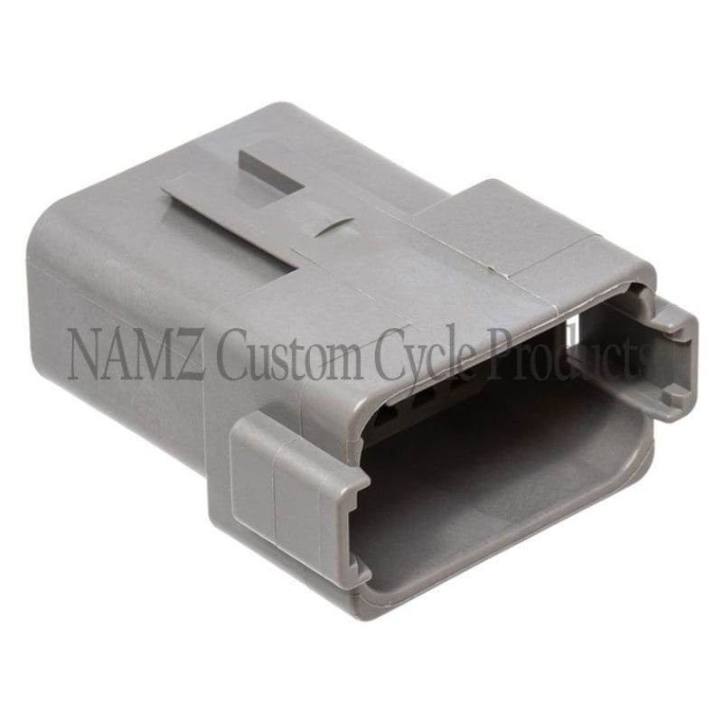 NAMZ — NAMZ Deutsch DT Series 12-Wire Receptacle & Wedgelock - Gray (HD 72129-94GY)