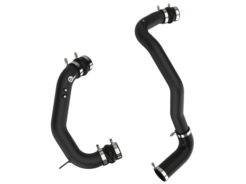 aFe — BladeRunner 3 IN Aluminum Hot and Cold Charge Pipe Kit Black