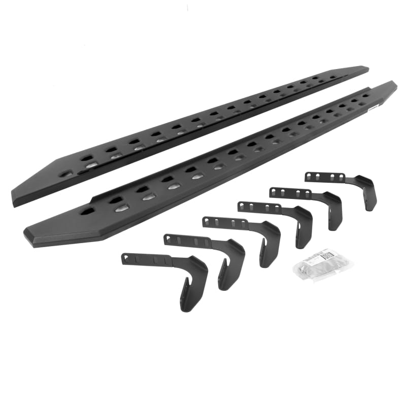 Go Rhino — RB20 Slim Line Running Boards with Mounting Brackets Kit