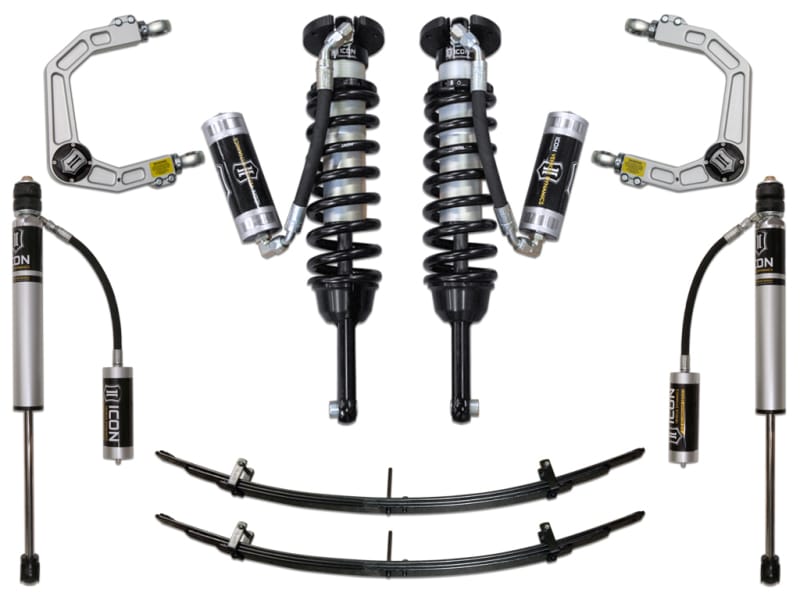 ICON — 05-15 TACOMA 0-3.5"/ 16-UP 0-2.75" STAGE 4 SUSPENSION SYSTEM W BILLET UCA
05-15 TACOMA 0-3.5"/16-23 0-2.75" STAGE 4 SUSPENSION SYSTEM W BILLET UCA