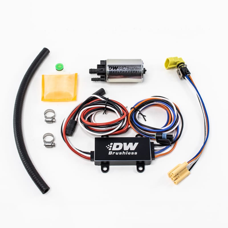 DeatschWerks — DW440 Universal Brushless Fuel pump with 2-speed controller
Fuel Pumps