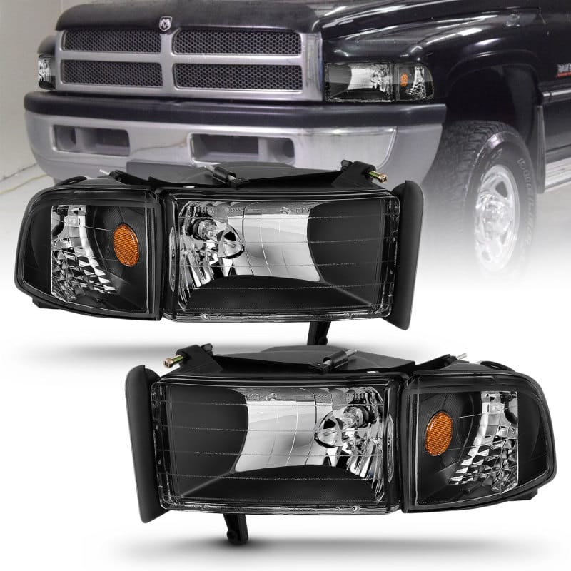 ANZO — Crystal Headlight Set