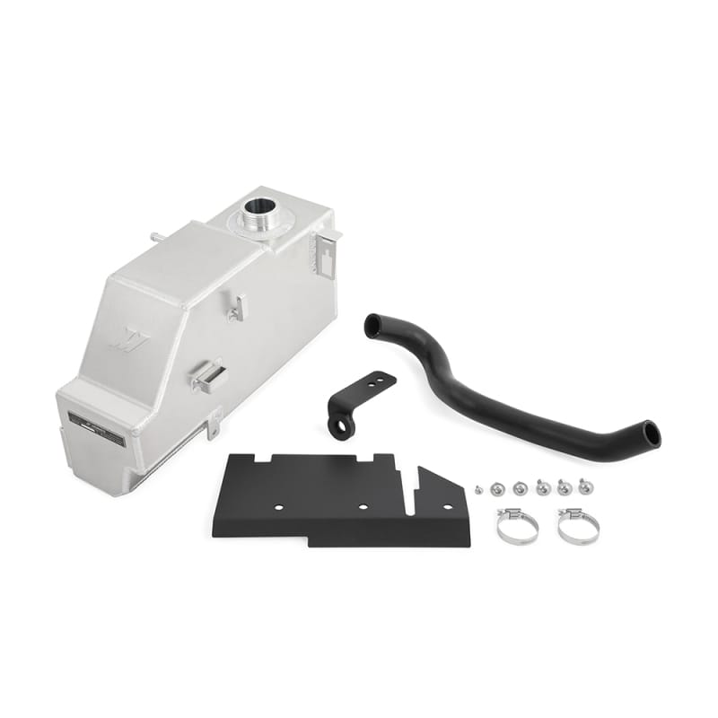 Mishimoto — Aluminum Primary Degas Tank, Natural, fits Ford 6.7L Powerstroke 2011-2019