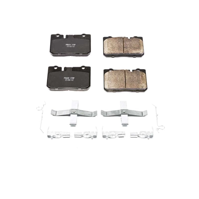 PowerStop — PowerStop - Z17 Low-Dust Ceramic Brake Pads with Hardware