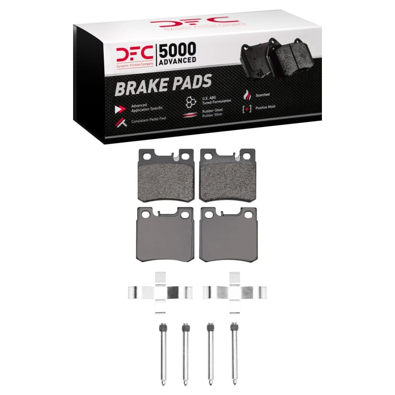 DFC — DFC 5000 Advanced Pads - Low-Metallic and Hardware Kit