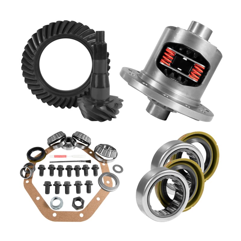 Yukon Gear & Axle — ZF 9.25" CHY 3.91 Rear Ring & Pinion, Install Kit, Posi, Axle Bearings & Seals
ZF 9.25in. CHY 3.91 Rear Ring/Pinion; Install Kit; Posi; Axle Bearings/Seals