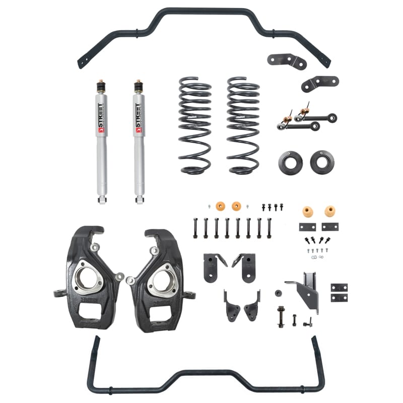 Belltech — Front And Rear Complete Kit W/ Street Performance Shocks
LOWERING KIT W/ STREET PERFORMANCE SHOCKS - 1060SPS