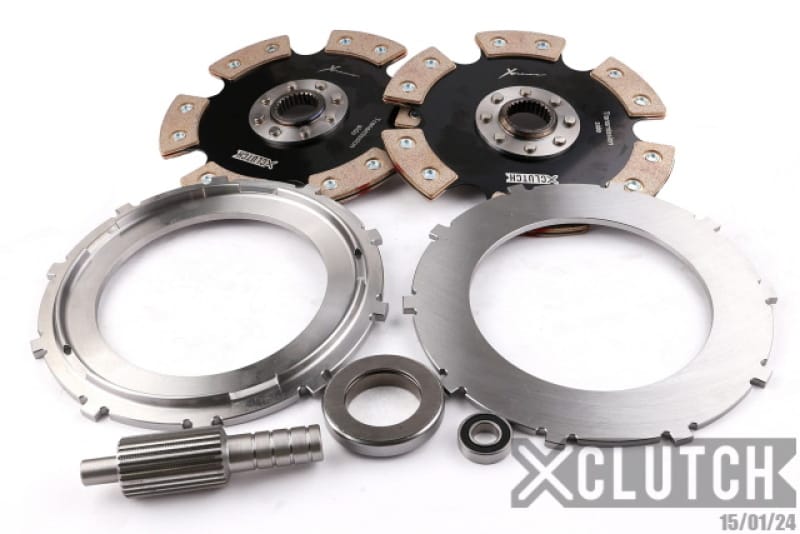 XCLUTCH — Clutch Kit Service Pack; 9" Twin Solid Ceramic Clutch Discs