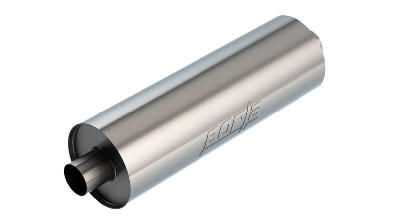 Borla — Specialty Muffler - Straight Flow Un-Notched Neck Muffler - Touring
