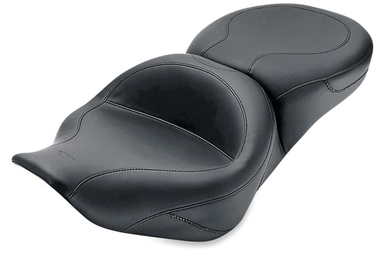 Mustang Motorcycle — Mustang 97-07 Harley Road King, 06-07 Street Glide, 00-05 Eagle Std Touring Pass Seat - Black