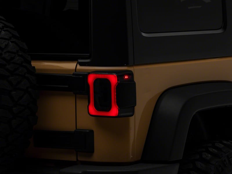 Raxiom — Raxiom 07-18 Jeep Wrangler JK Axial Series LED Tail Lights- Blk Housing (Smoked Lens)
Lights
