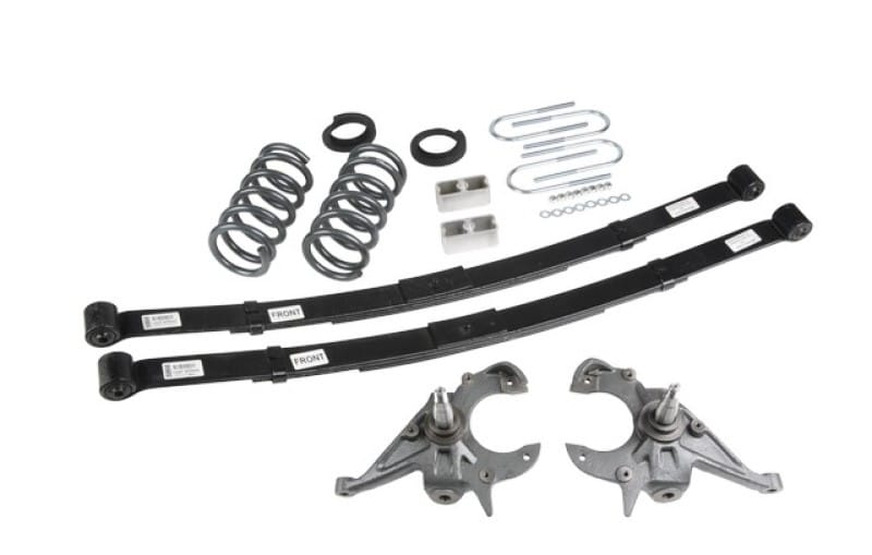 Belltech — Front And Rear Complete Kit W/O Shocks
LOWERING KIT W/O SHOCKS - 633