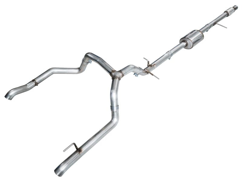 AWE Tuning — AWE 0FG Catback Split Rear Exit Exhaust for 4th Gen Silverado/Sierra 1500 5.3L