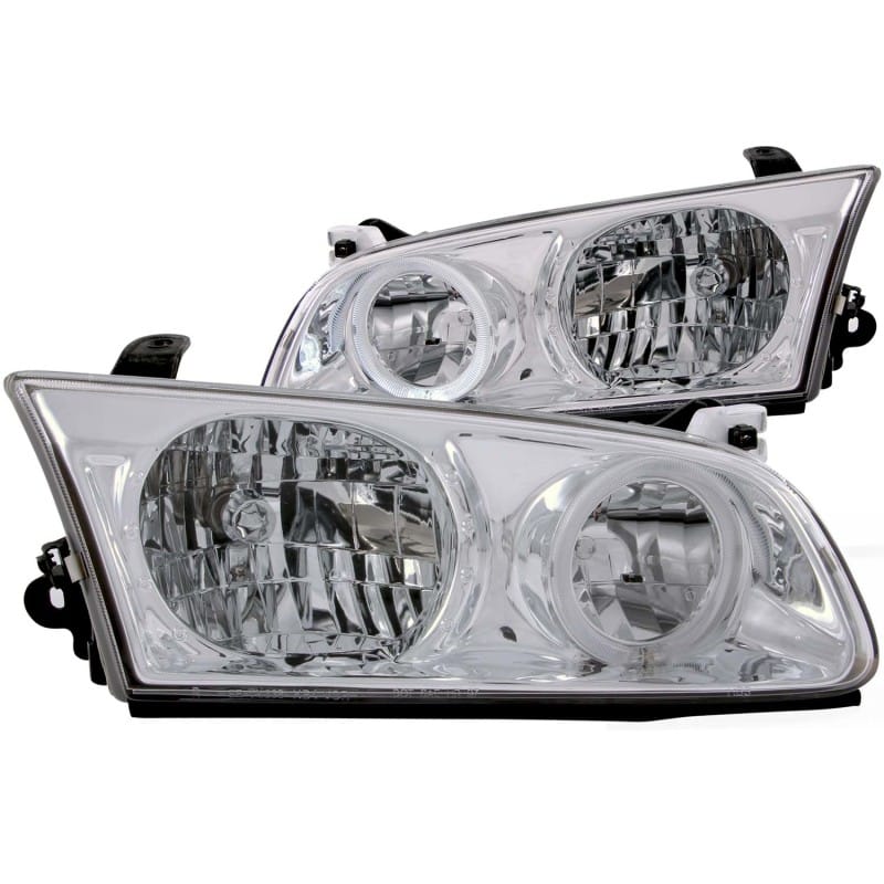 ANZO — ANZO 2000-2001 Toyota Camry Crystal Headlights w/ Halo Chrome
Head Light Set
HdLtSet