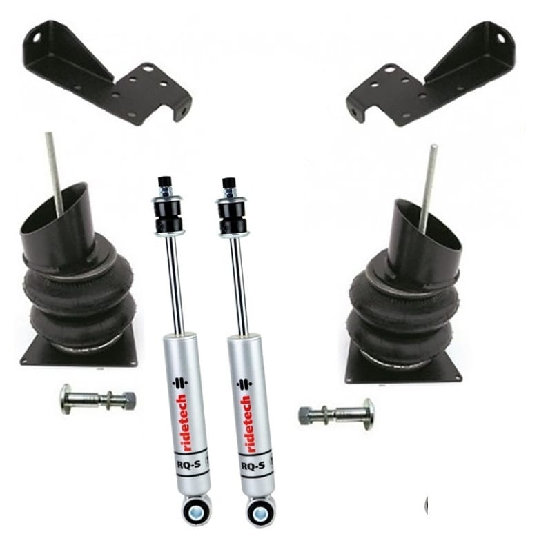 Ridetech — Front CoolRide kit for 1958-1964 Impala. For use w/ stock lower arms.