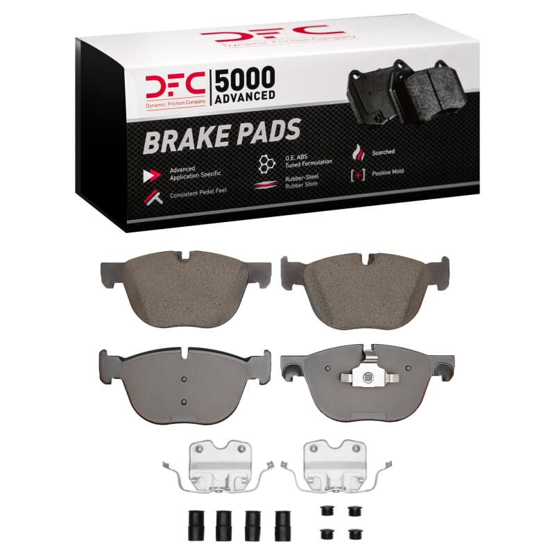 DFC — DFC 5000 Advanced Pads - Low-Metallic and Hardware Kit