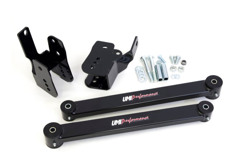 UMI Performance — 103460 - 2005-2014 Ford Mustang Rear Anti-Hop Kit, Budget Boxed Control Arms