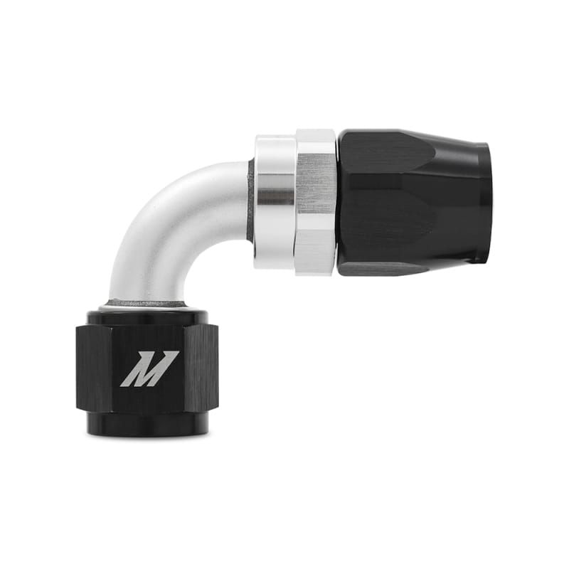 Mishimoto — -6AN Braided Line Fitting, 90 Degree