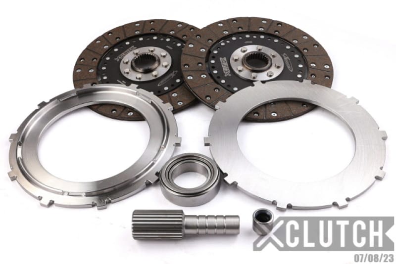 XCLUTCH — Clutch Kit Service Pack; 9" Twin Solid Organic Clutch Discs