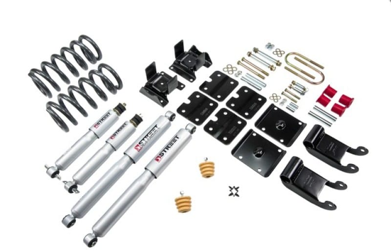 Belltech — Front And Rear Complete Kit W/ Street Performance Shocks
LOWERING KIT W/ STREET PERFORMANCE SHOCKS - 772SP