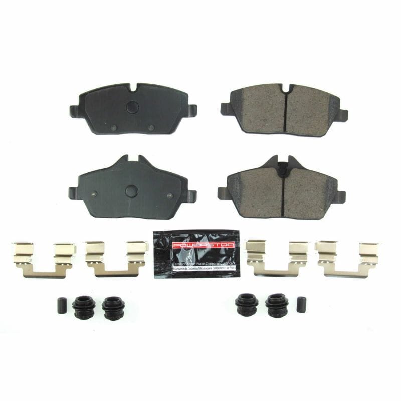 PowerStop — PowerStop - Z23 Daily Driver Carbon-Fiber Ceramic Brake Pads with Hardware Kit