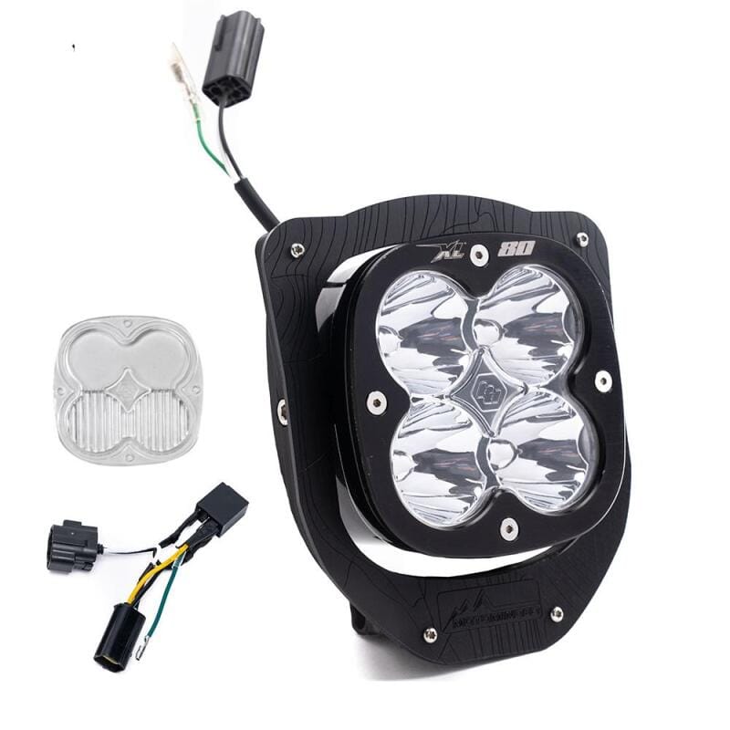 Baja Designs — Baja Designs 2024 Husqvarna FE350S/FE350W/FE450 XL80 (D/C) Headlight Kit w/ Hi-Low Harness