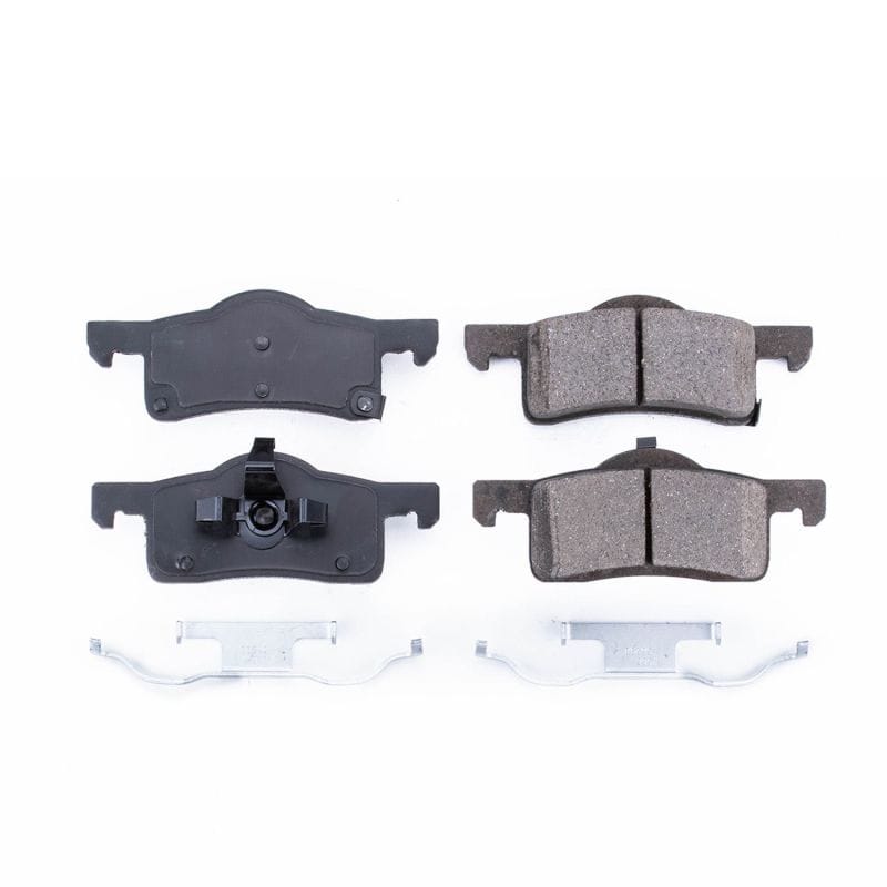 PowerStop — PowerStop - Z17 Low-Dust Ceramic Brake Pads with Hardware