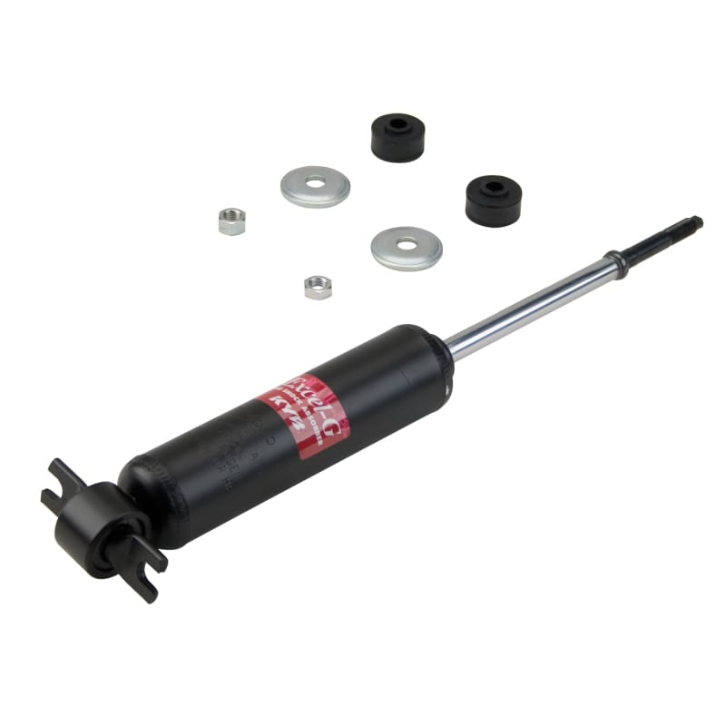 KYB — Ride Comfort may be important, but restoring a vehicles Ride Control, stability, stopping, lane change responsiveness and handling is critical. KYB Excel-G Shocks and Struts are designed for the most important performance purpose: Restoring the vehicles original capabilities. KYB is a world leading supplier of shocks and struts to new vehicle manufacturers and the Excel-G is made on the very same KYB OE assembly lines, uses the same OE quality components and is calibrated to restore original, de
Gas Shock for Cars and Trucks